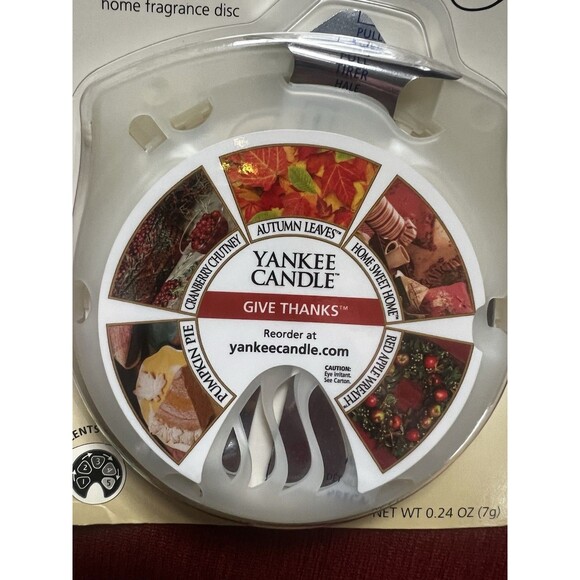 NEW Yankee Candle  GIVE THANKS/MERRY CHRISTMAS Scent Stories Holiday Bundle NOB - Picture 4 of 4